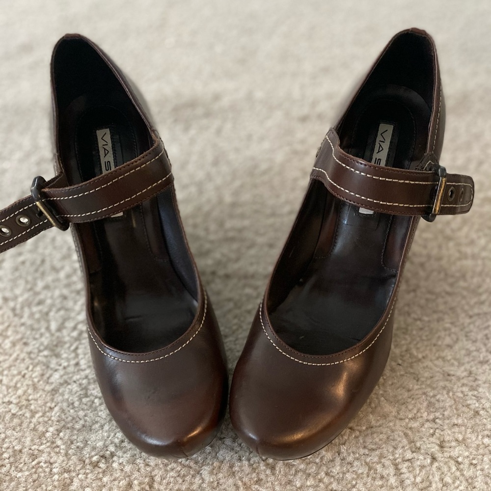 Via Spiga 3” Wedge Mary Jane